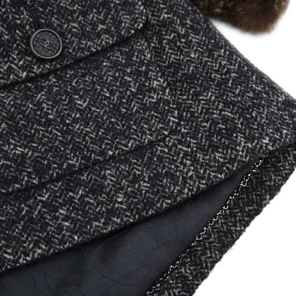 Chanel 2005 Tweed Jacket Brown #38