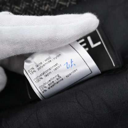 Chanel 2005 Tweed Jacket Brown #38