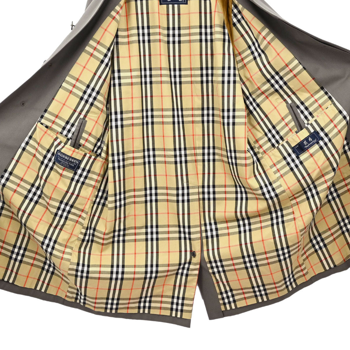 Burberrys Trench Coat Gray #92-170-5