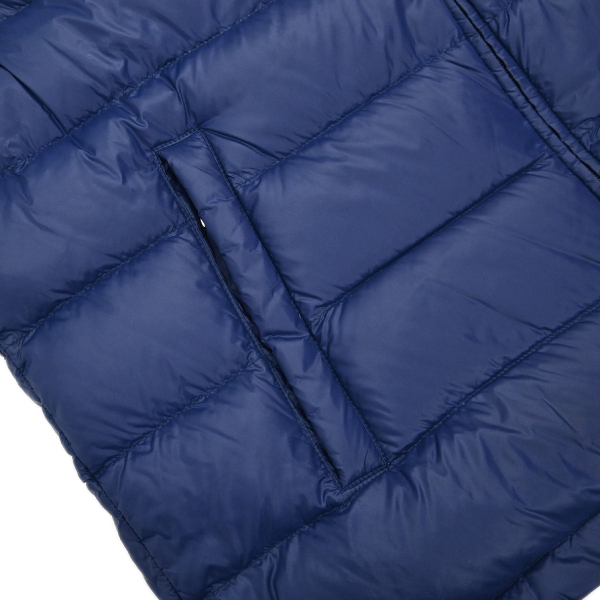 Prada 2014 Sleeveless Zip Up Quilted Down Jacket Blue #56