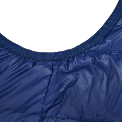 Prada 2014 Sleeveless Zip Up Quilted Down Jacket Blue #56