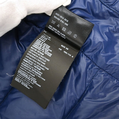 Prada 2014 Sleeveless Zip Up Quilted Down Jacket Blue #56