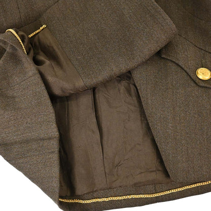 Chanel 1996 Double Breasted Jacket Brown #36