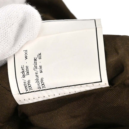 Chanel 1996 Double Breasted Jacket Brown #36