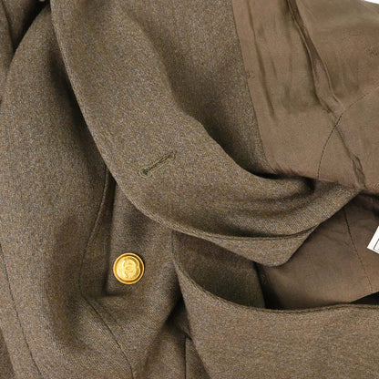 Chanel 1996 Double Breasted Jacket Brown #36
