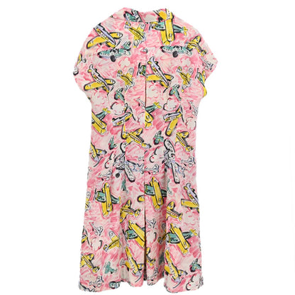 Chanel 1994 Sleeveless Dress Pink #40
