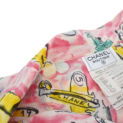 Chanel 1994 Sleeveless Dress Pink #40