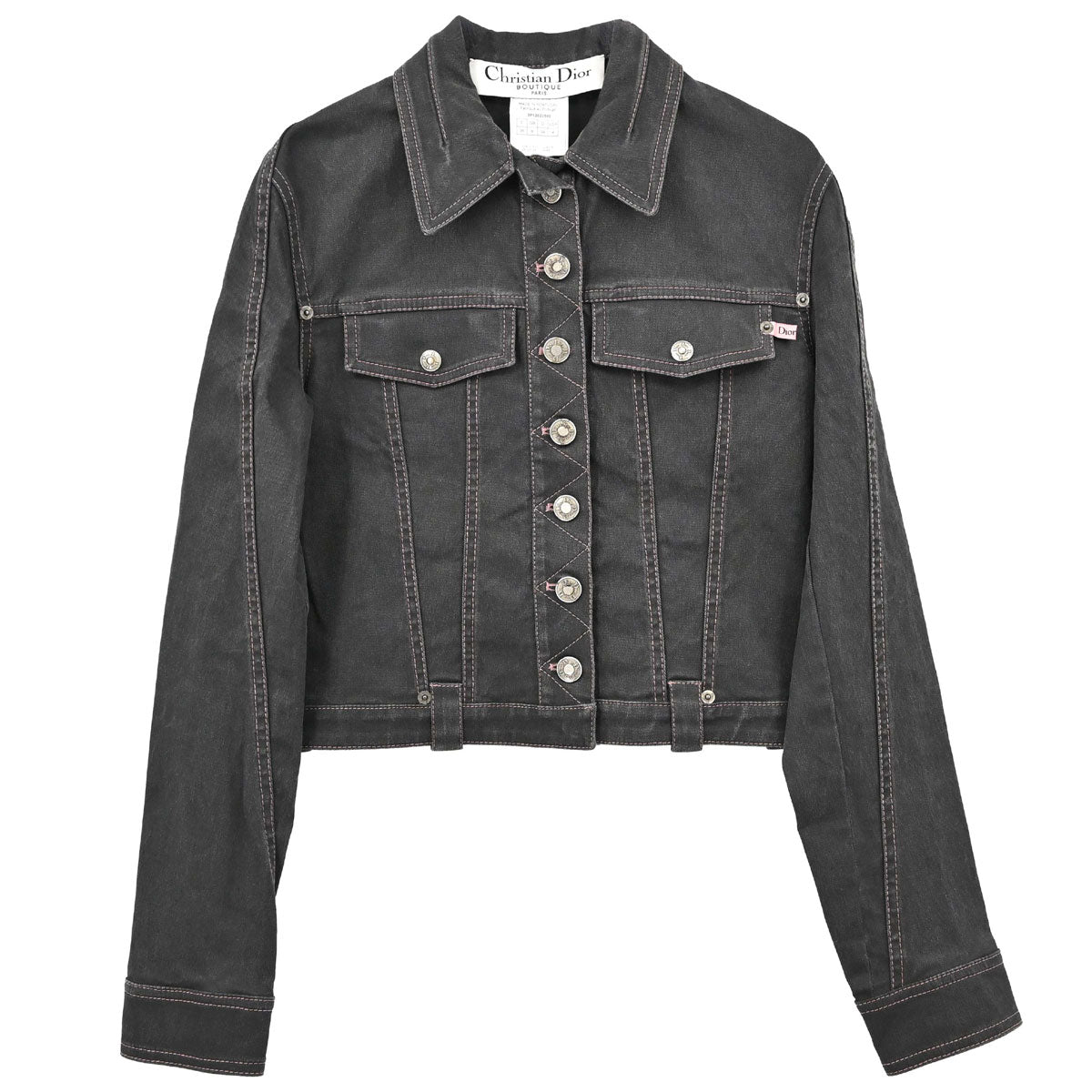 Christian Dior 2003 Denim Jacket Gray #36