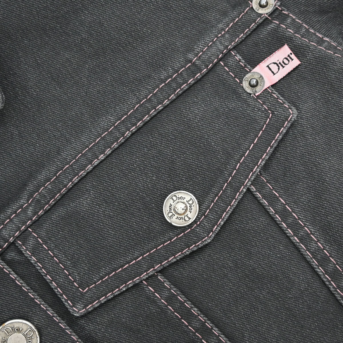 Christian Dior 2003 Denim Jacket Gray #36