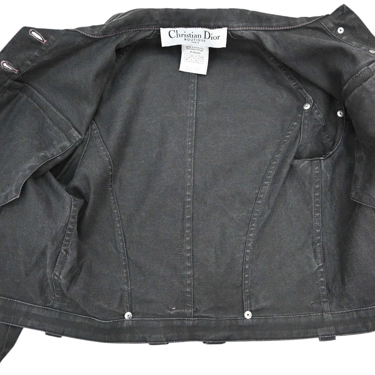 Christian Dior 2003 Denim Jacket Gray #36