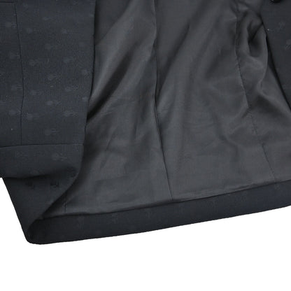 Celine Collarless Jacket Black #46