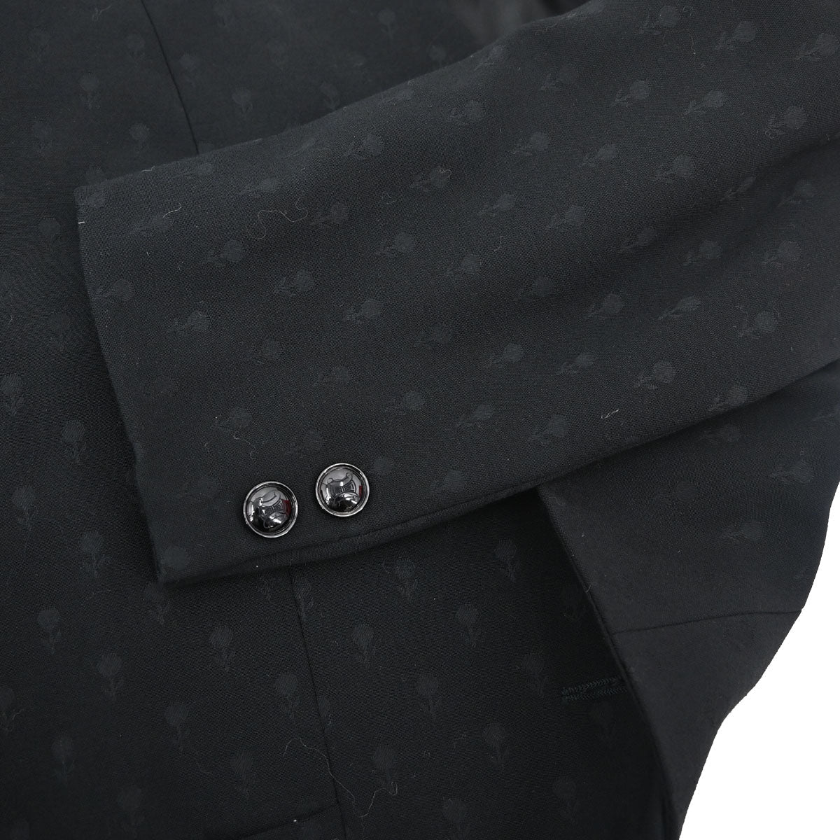 Celine Collarless Jacket Black #46