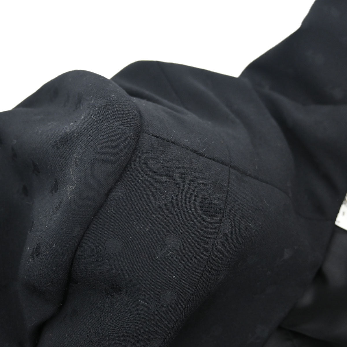 Celine Collarless Jacket Black #46