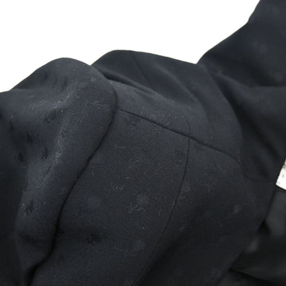 Celine Collarless Jacket Black #46