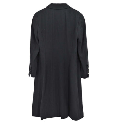 Chanel 1997 Coat Black #40