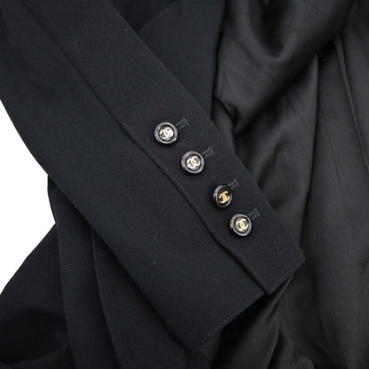 Chanel 1997 Coat Black #40