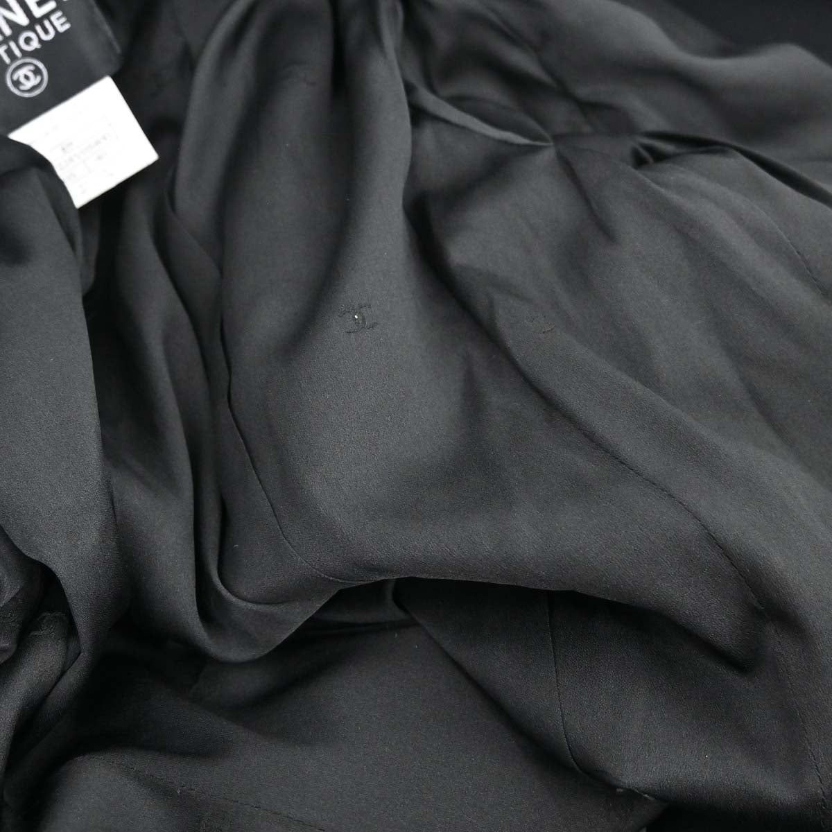 Chanel 1997 Coat Black #40