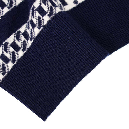 Chanel 2017 Cardigan Navy #38
