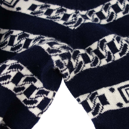 Chanel 2017 Cardigan Navy #38