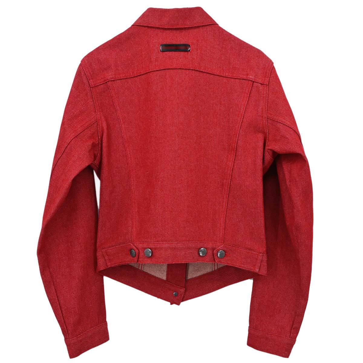 Gucci 1999 Denim Jacket Red #40