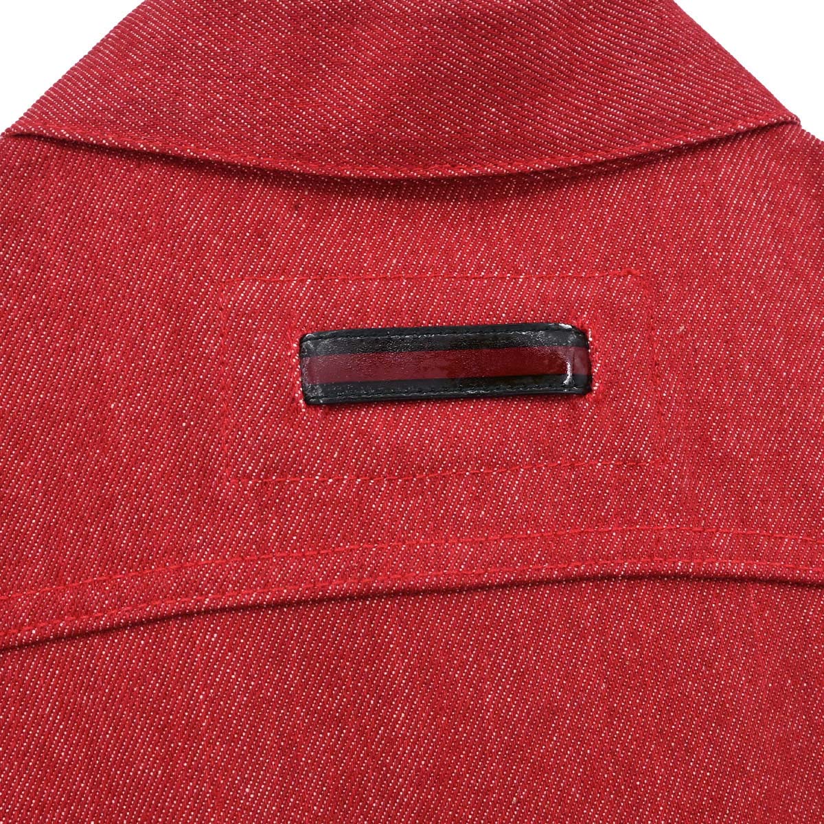 Gucci 1999 Denim Jacket Red #40