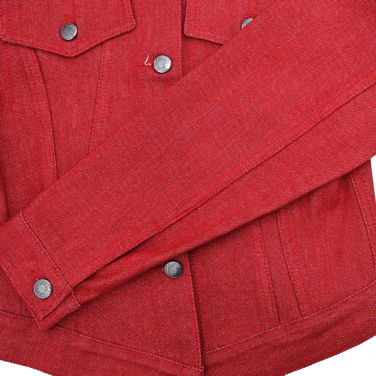 Gucci 1999 Denim Jacket Red #40