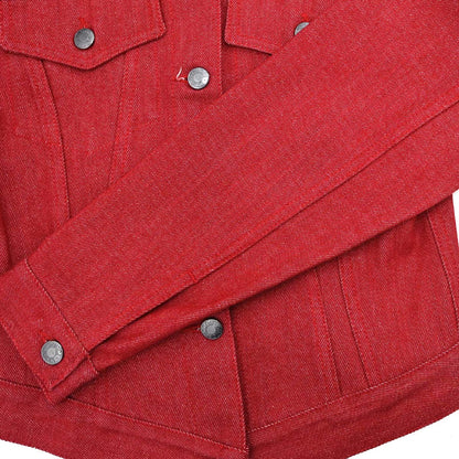Gucci 1999 Denim Jacket Red #40