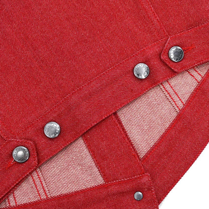 Gucci 1999 Denim Jacket Red #40