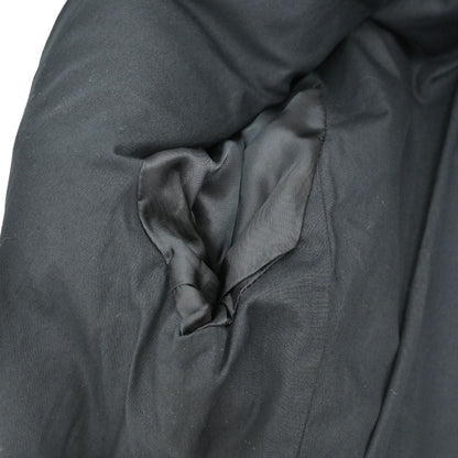 Gucci Single Breasted Genuine Leather Jacket Black