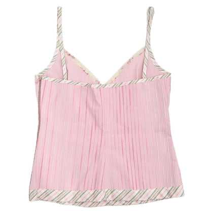 Chanel 2003 Striped Camisole Pink #34