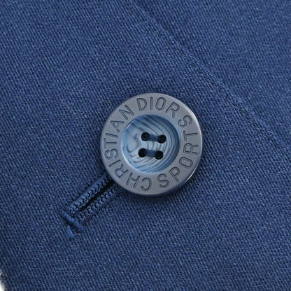 Christian Dior Sports Single Breasted Emblem Jacket Navy  #M