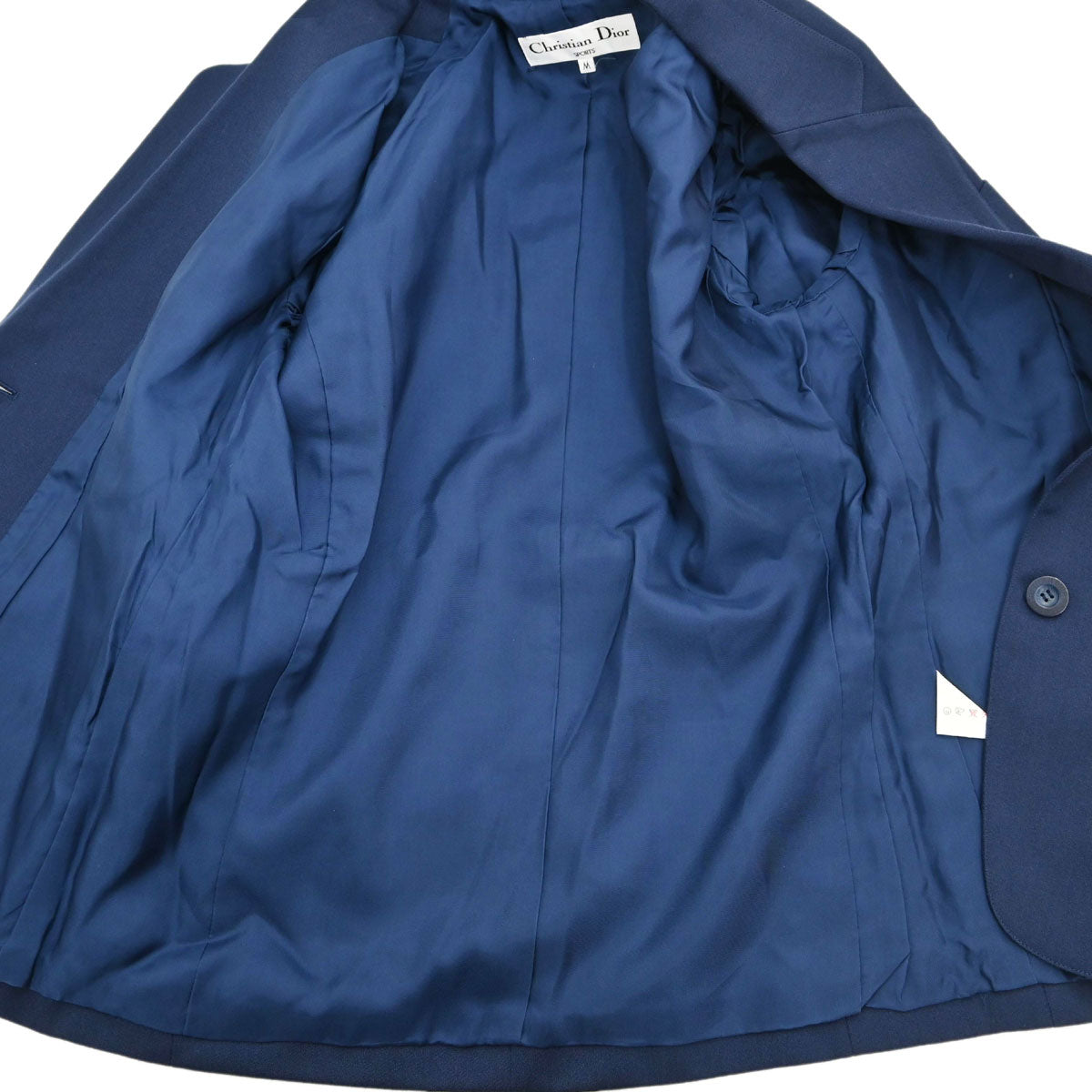 Christian Dior Sports Single Breasted Emblem Jacket Navy  #M