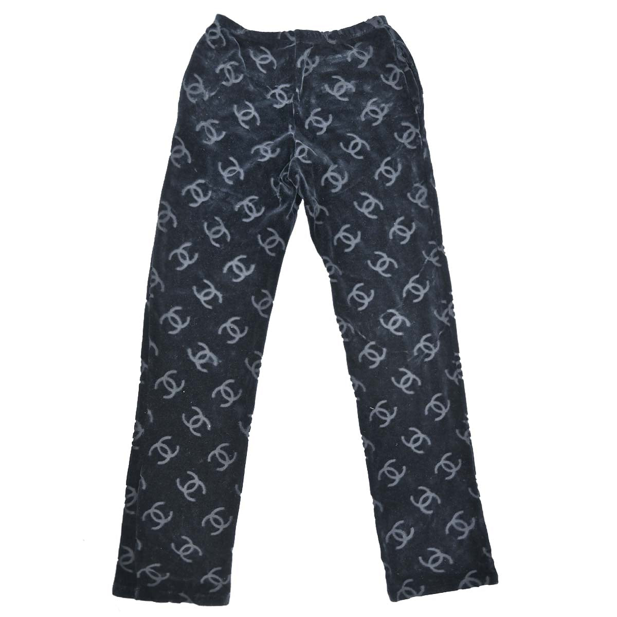Chanel Long Pants CC Navy #40
