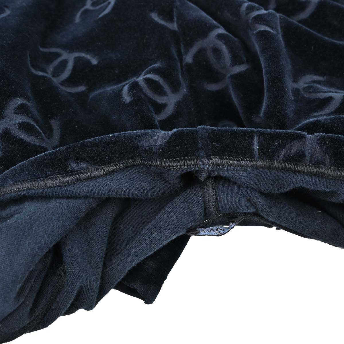 Chanel Long Pants CC Navy #40