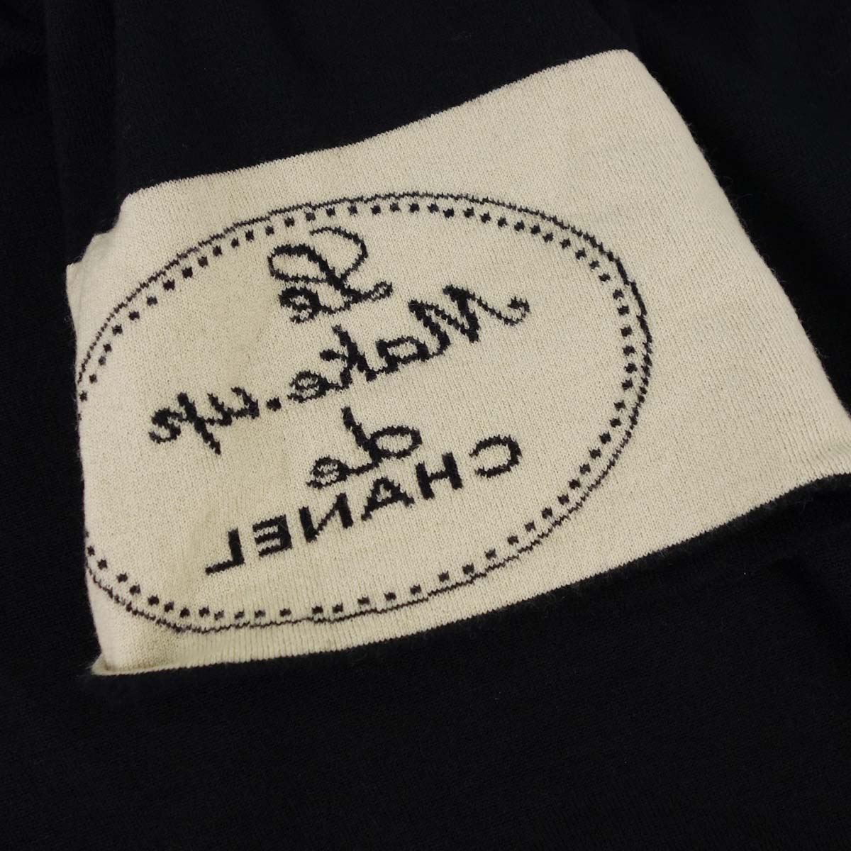 Chanel 2004 Long Sleeve Turtleneck Top Black #34