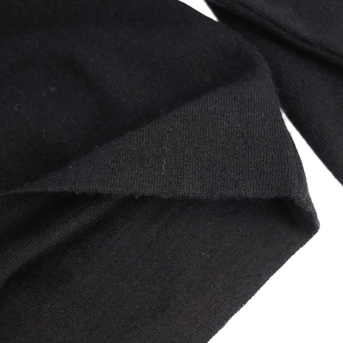 Chanel 2004 Long Sleeve Turtleneck Top Black #34