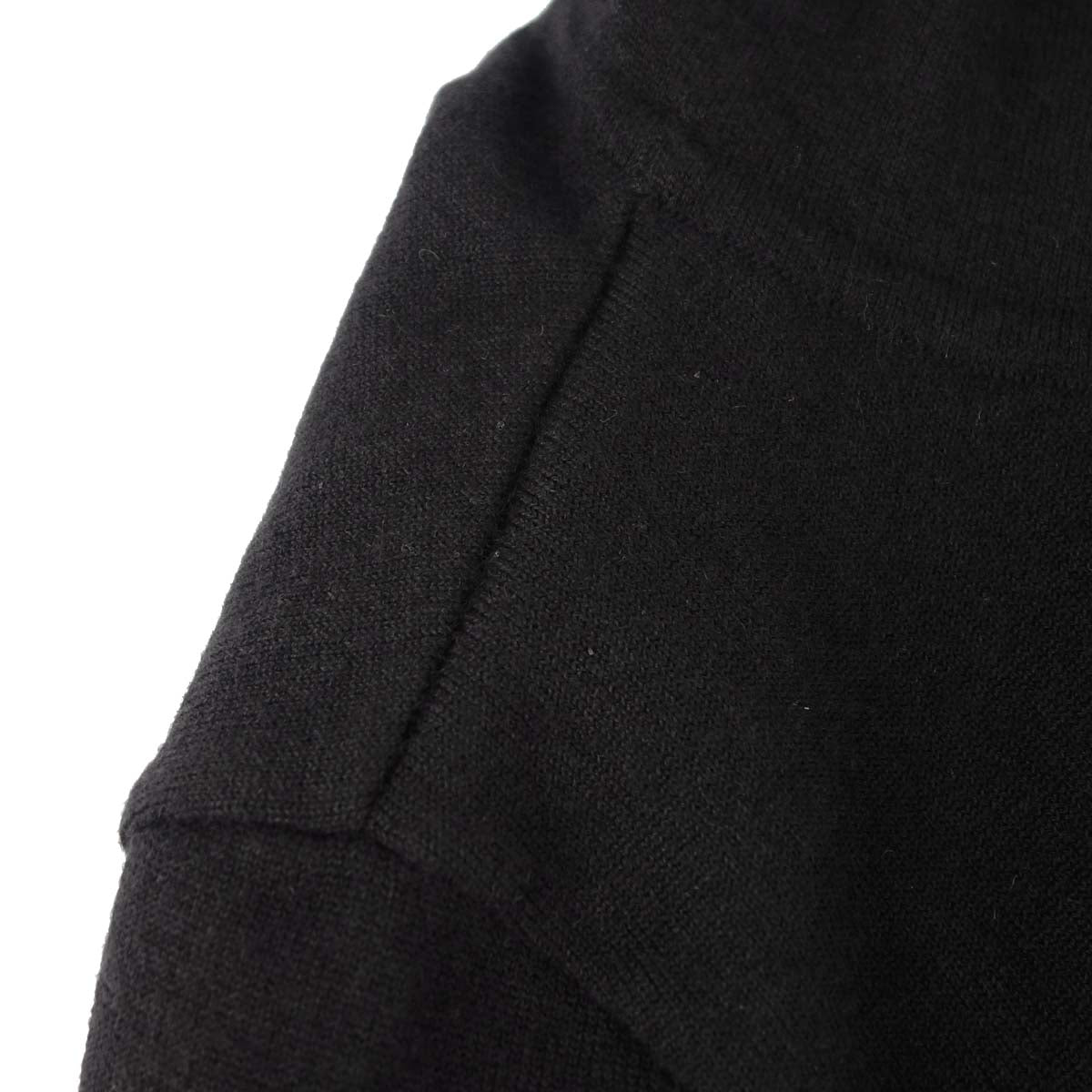 Chanel 2004 Long Sleeve Turtleneck Top Black #34