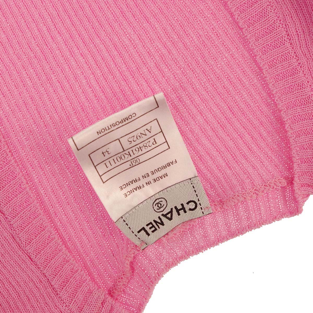 Chanel 2006 Short Sleeve Top Pink #34