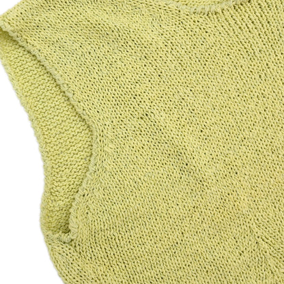 Gucci 1996 Set Cardigan Top Yellow #S
