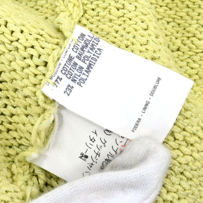 Gucci 1996 Set Cardigan Top Yellow #S