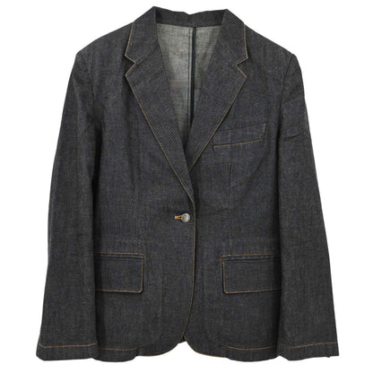 Gucci 2000 Denim Jacket Dark Gray #42