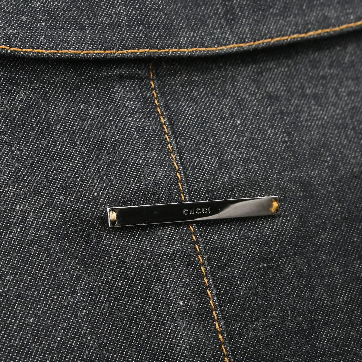 Gucci 2000 Denim Jacket Dark Gray #42