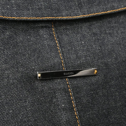 Gucci 2000 Denim Jacket Dark Gray #42
