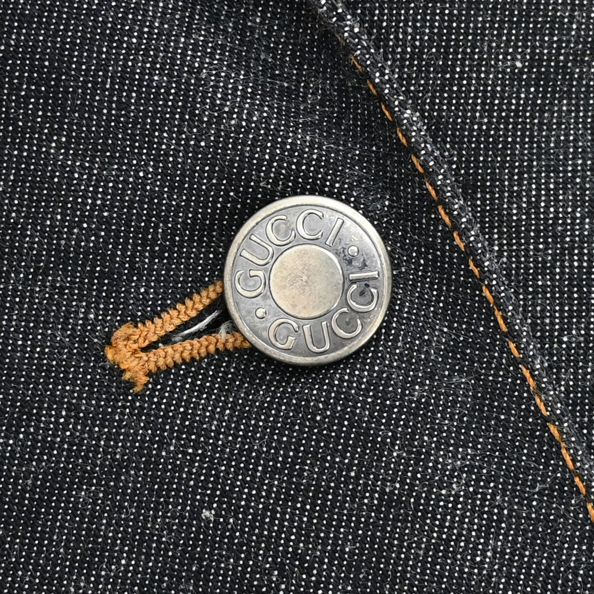 Gucci 2000 Denim Jacket Dark Gray #42