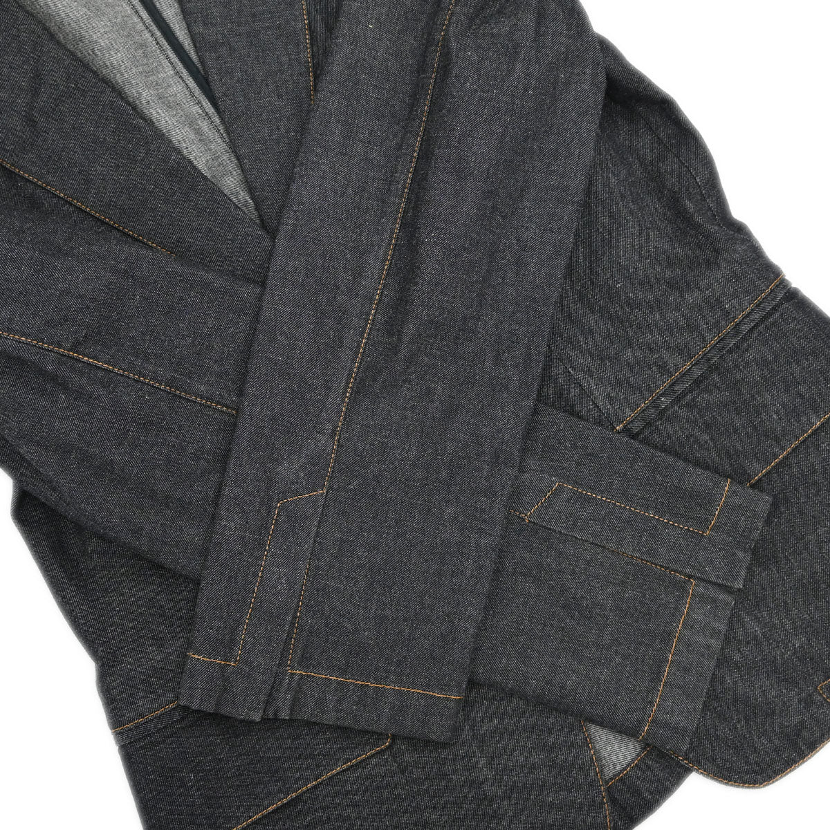Gucci 2000 Denim Jacket Dark Gray #42