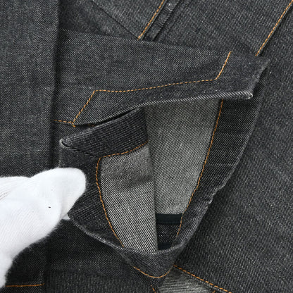 Gucci 2000 Denim Jacket Dark Gray #42