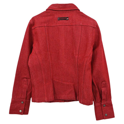 Gucci 1999 Denim Jacket Red  #40