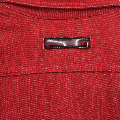 Gucci 1999 Denim Jacket Red  #40