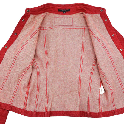 Gucci 1999 Denim Jacket Red  #40
