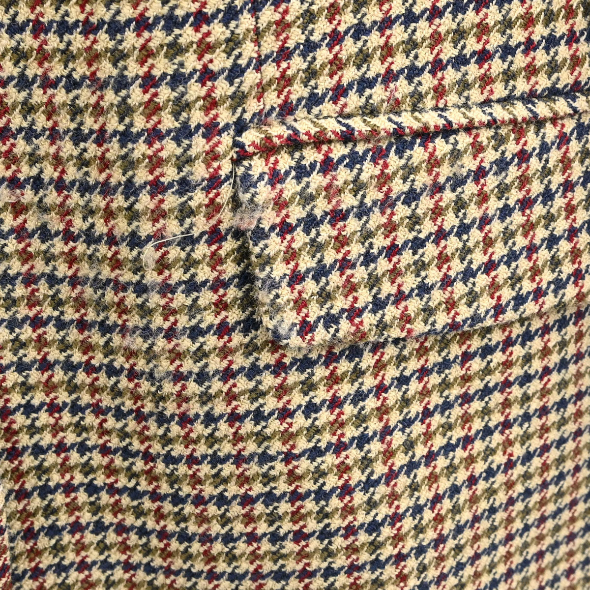 Burberrys Single Breasted Houndstooth Tweed Jacket Brown #40–42